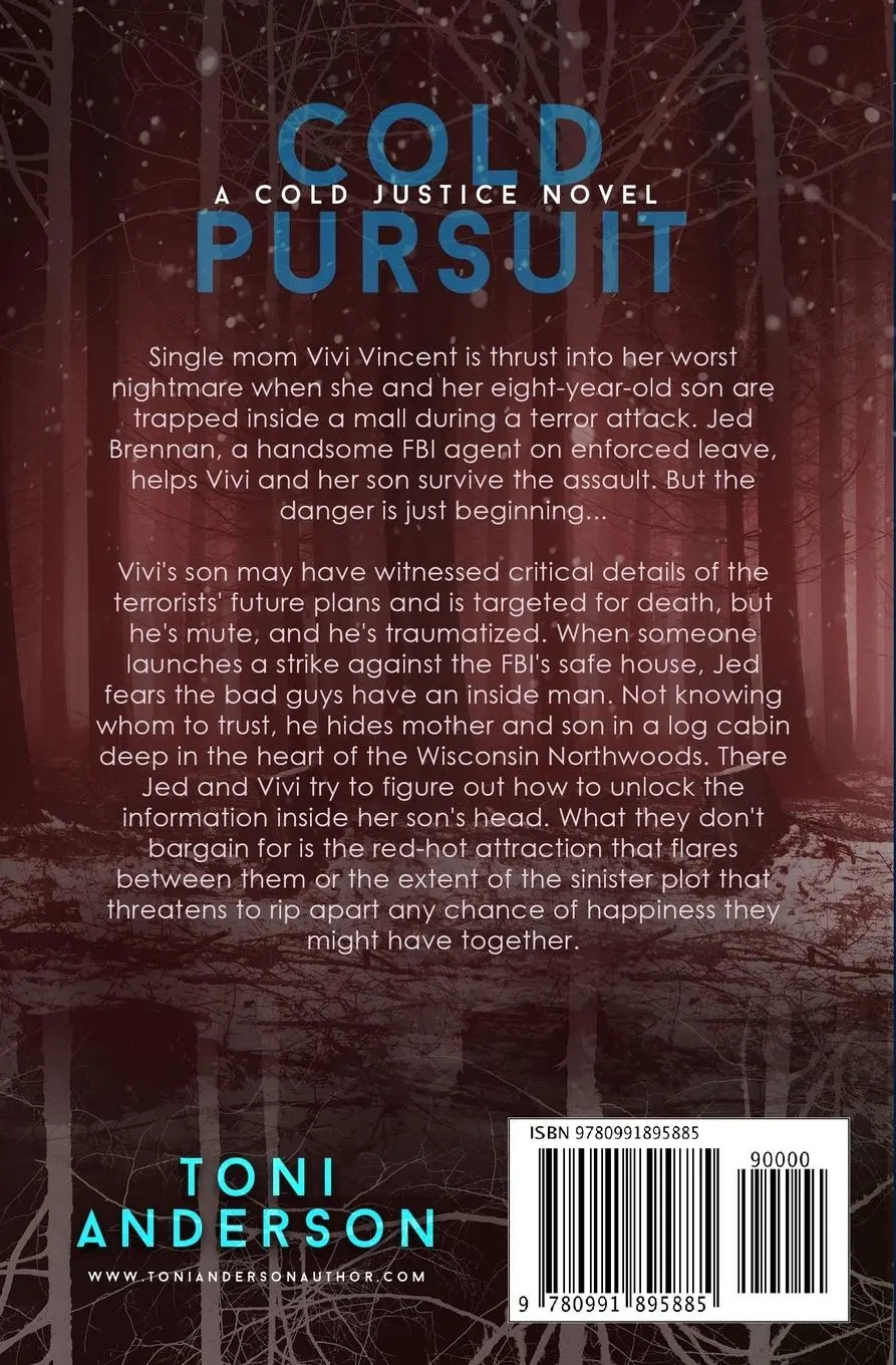 Rückseite: 9780991895885 | Cold Pursuit | An FBI Romantic Mystery and Suspense | Toni Anderson