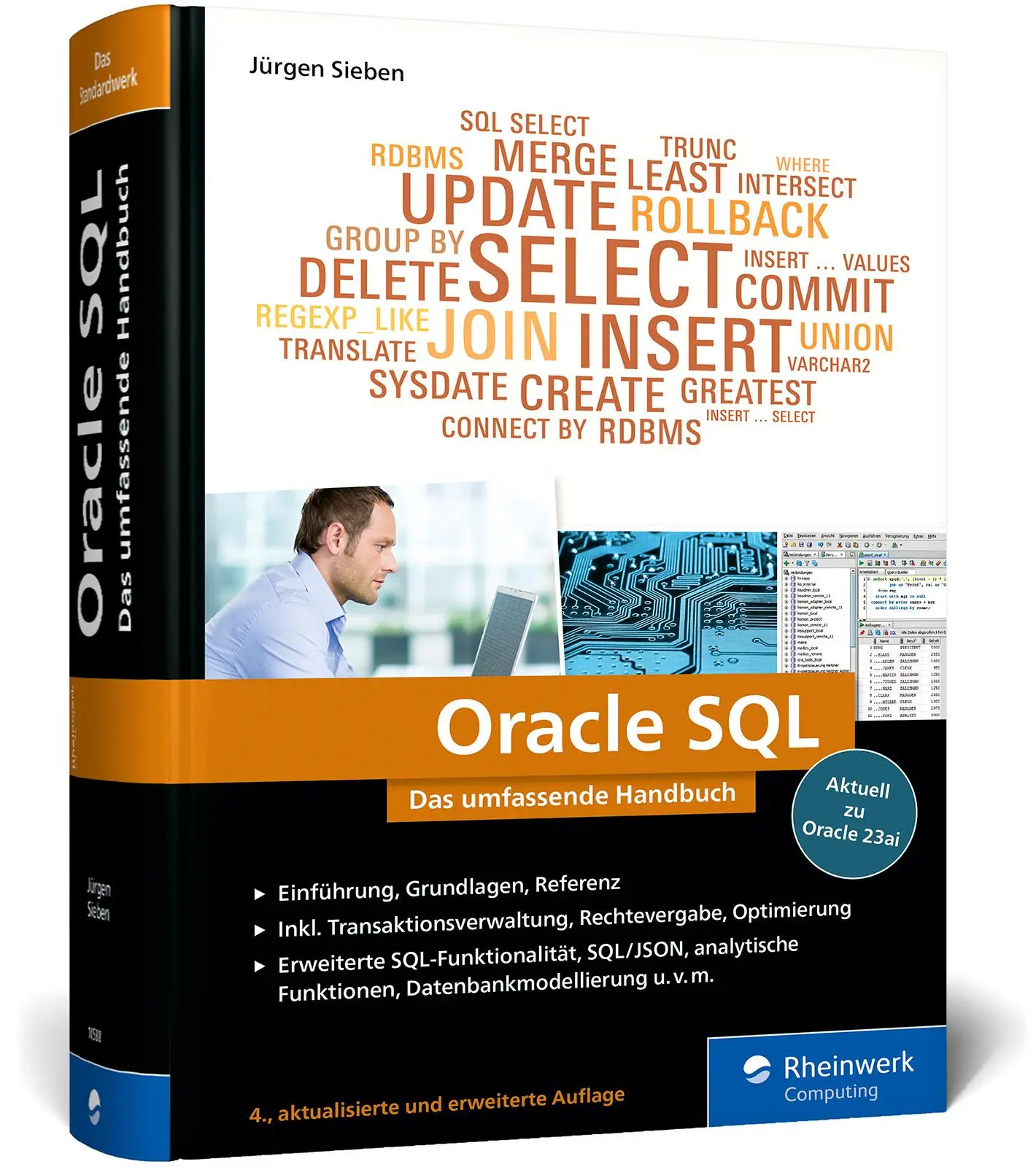 Cover: 9783367105885 | Oracle SQL | Jürgen Sieben | Buch | Rheinwerk Computing | 1089 S.