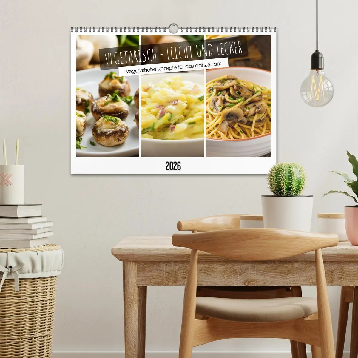 Bild: 9783457295885 | Vegetarisch - leicht und lecker (Wandkalender 2026 DIN A3 quer),...