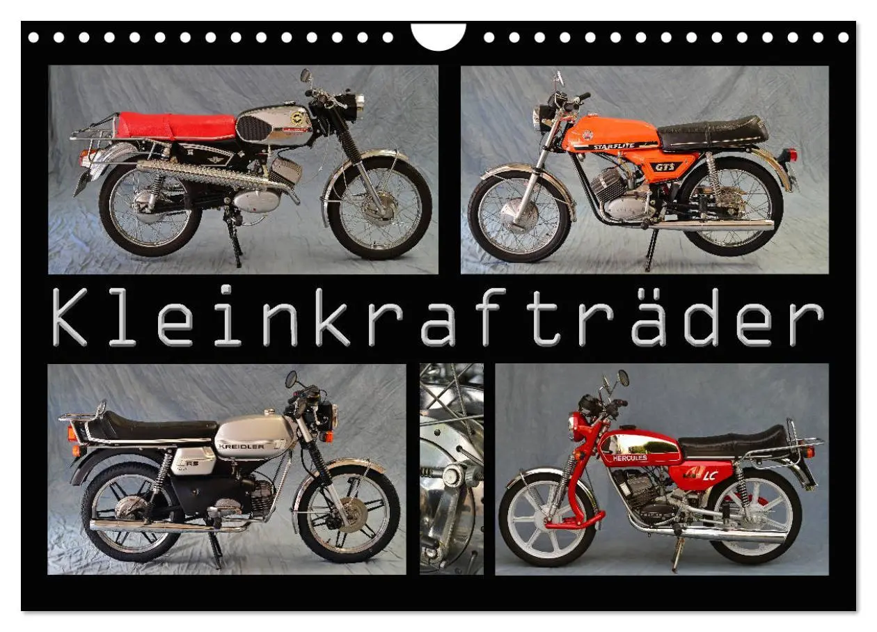 Cover: 9783457675885 | Kleinkrafträder (Wandkalender 2026 DIN A4 quer), CALVENDO...