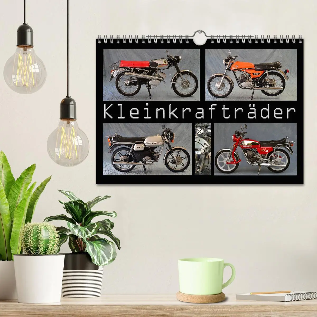 Bild: 9783457675885 | Kleinkrafträder (Wandkalender 2026 DIN A4 quer), CALVENDO...