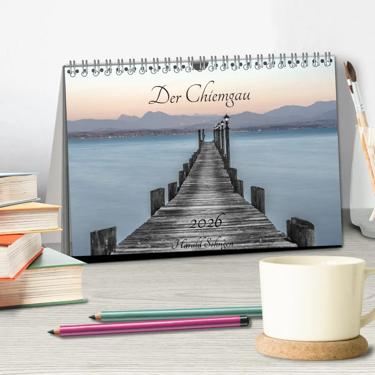 Bild: 9783457745885 | Der Chiemgau (Tischkalender 2026 DIN A5 quer), CALVENDO Monatskalender