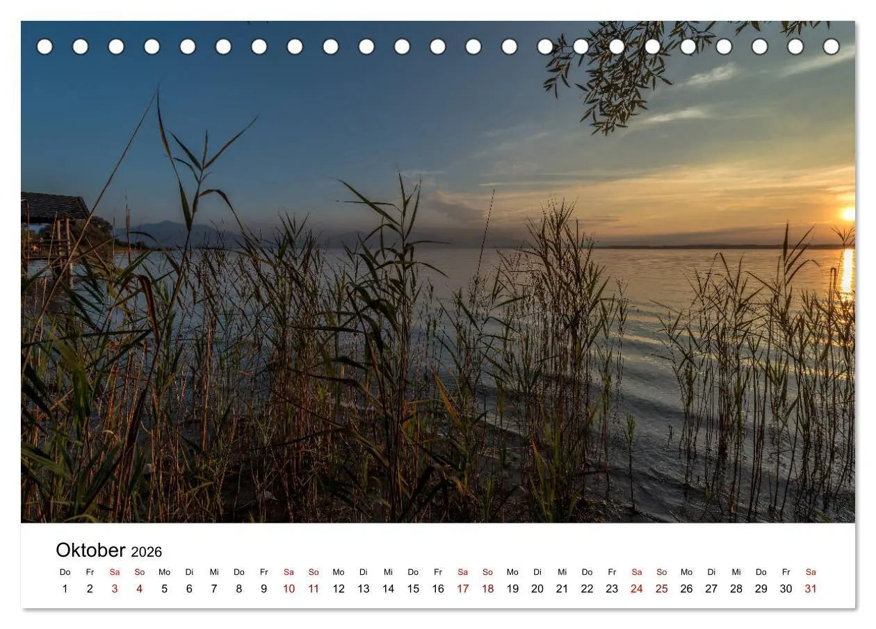 Bild: 9783457745885 | Der Chiemgau (Tischkalender 2026 DIN A5 quer), CALVENDO Monatskalender