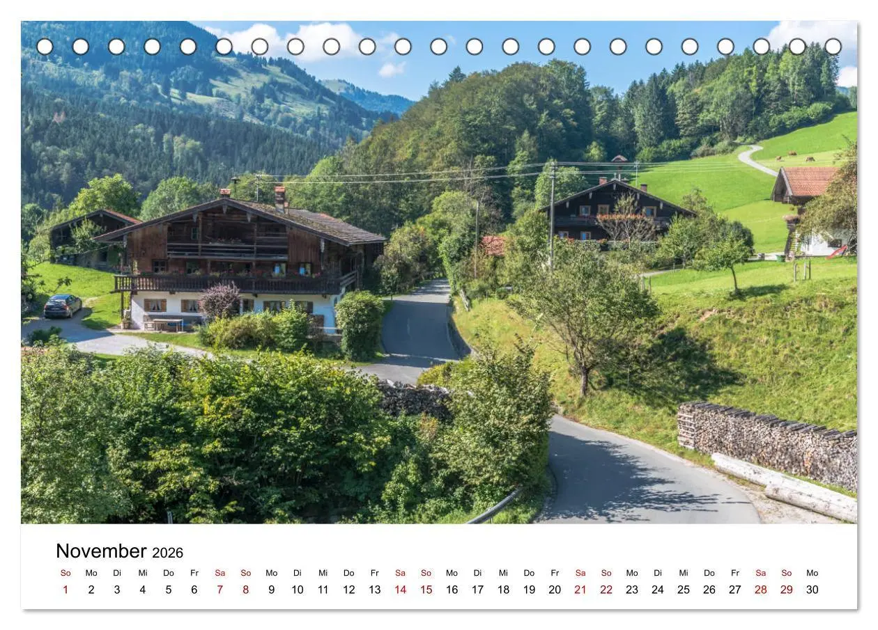 Bild: 9783457745885 | Der Chiemgau (Tischkalender 2026 DIN A5 quer), CALVENDO Monatskalender