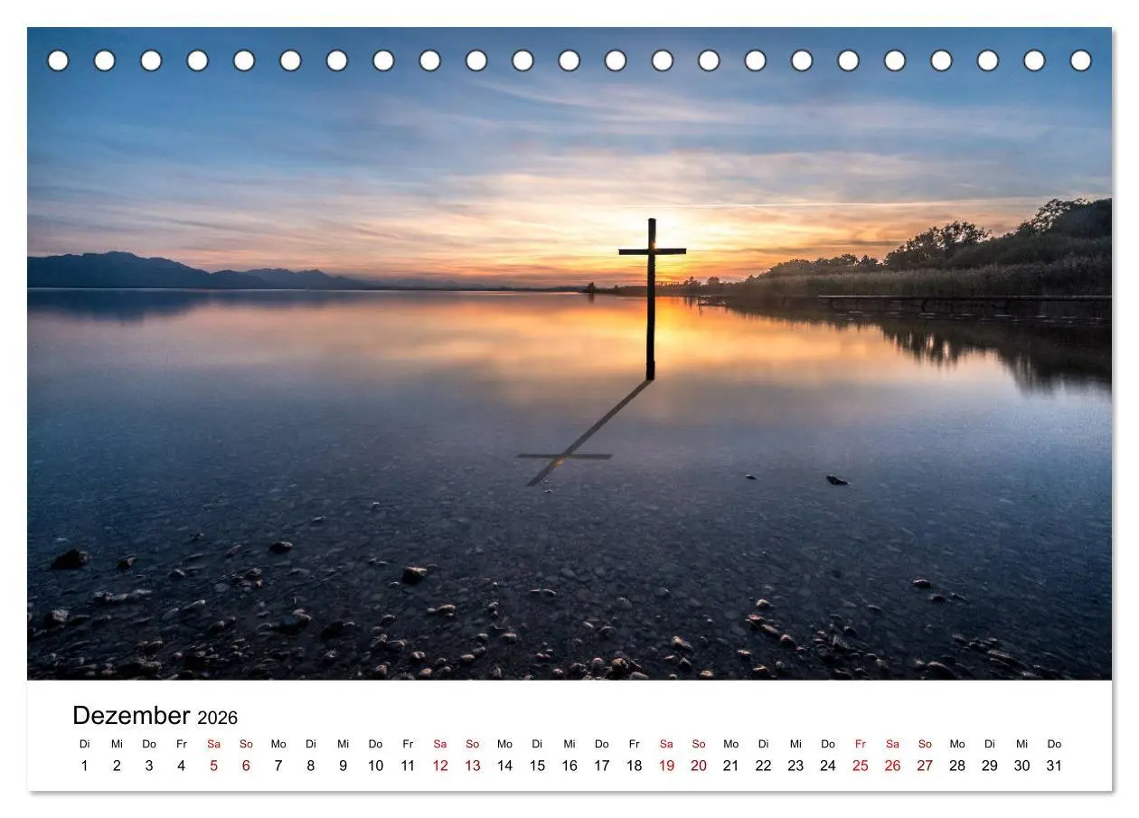 Bild: 9783457745885 | Der Chiemgau (Tischkalender 2026 DIN A5 quer), CALVENDO Monatskalender