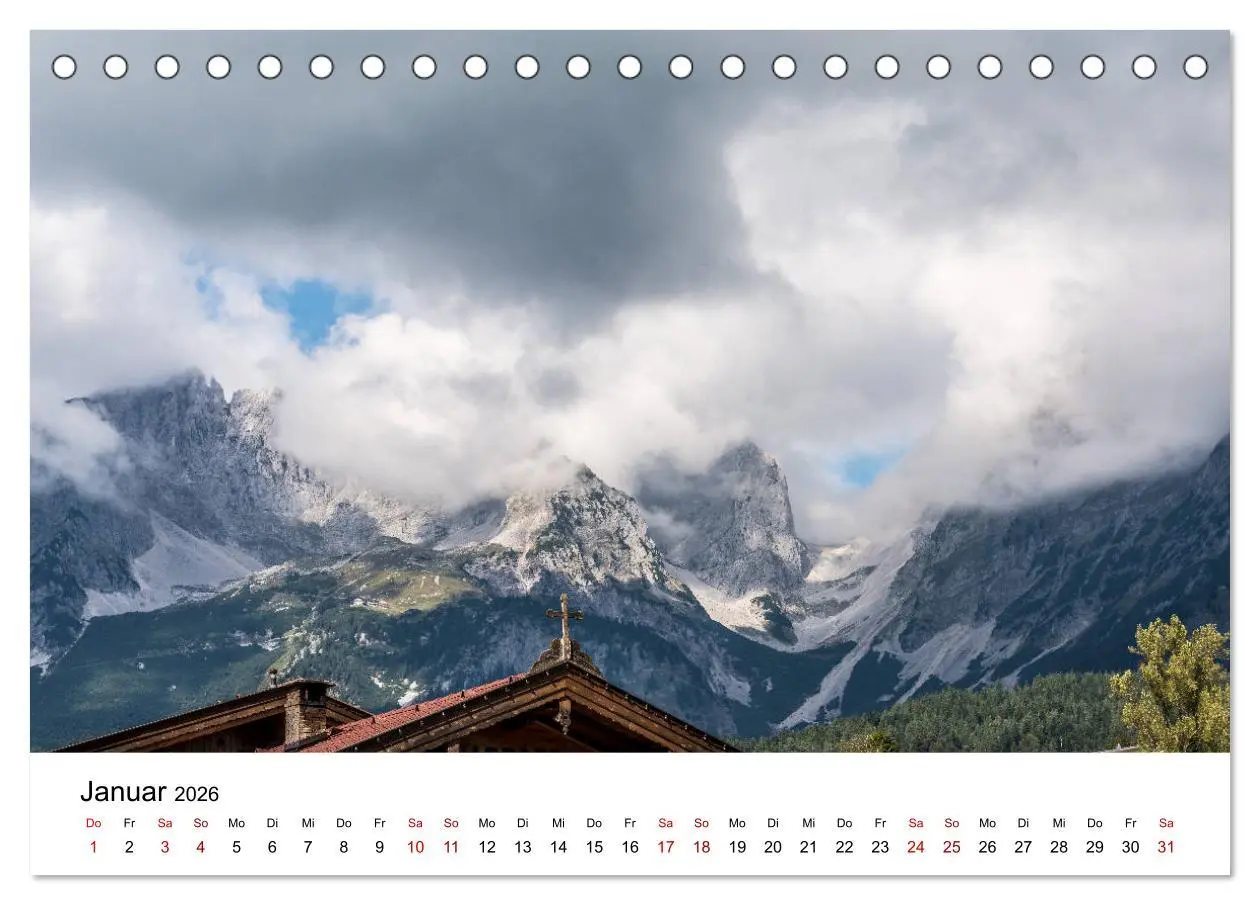 Bild: 9783457745885 | Der Chiemgau (Tischkalender 2026 DIN A5 quer), CALVENDO Monatskalender