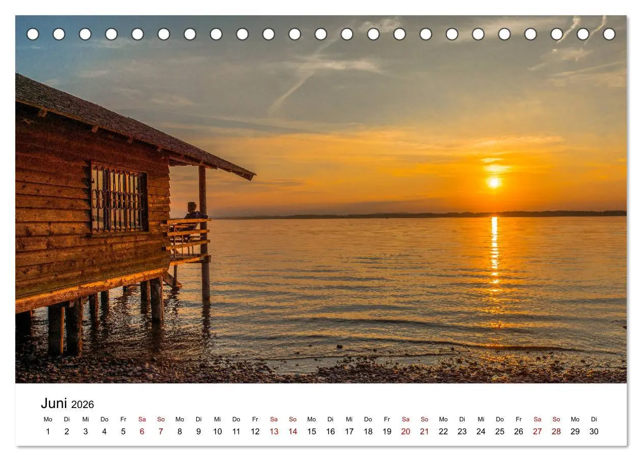Bild: 9783457745885 | Der Chiemgau (Tischkalender 2026 DIN A5 quer), CALVENDO Monatskalender