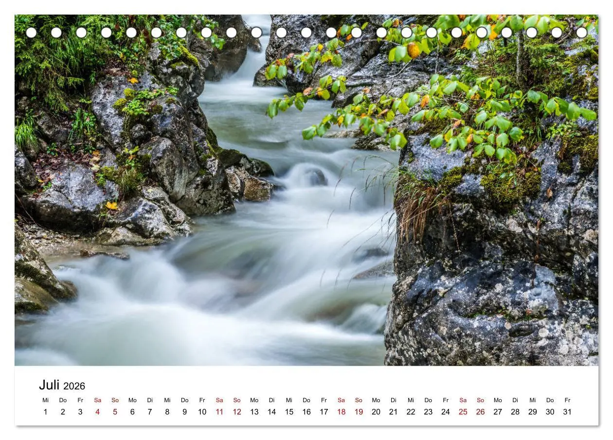 Bild: 9783457745885 | Der Chiemgau (Tischkalender 2026 DIN A5 quer), CALVENDO Monatskalender