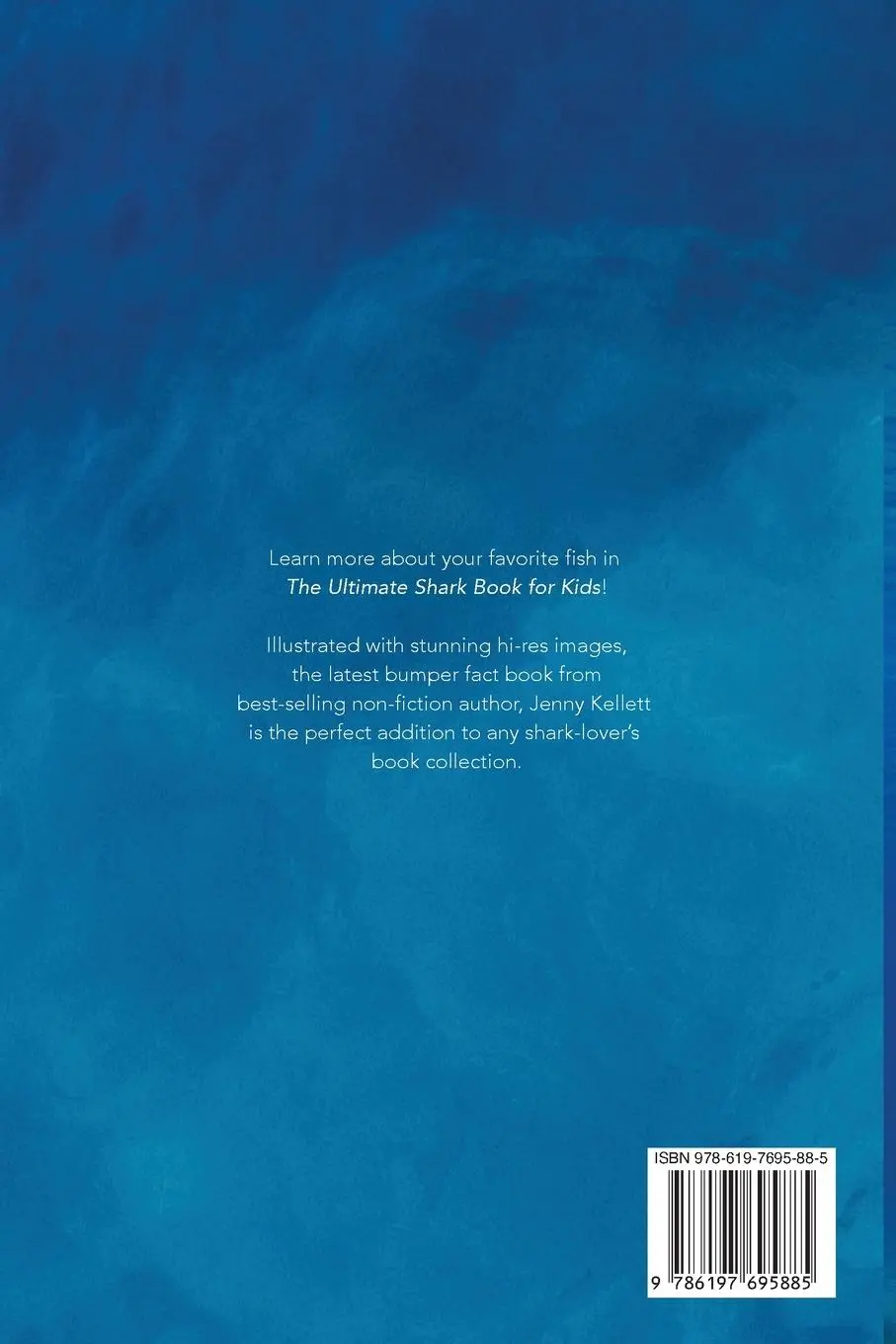 Rückseite: 9786197695885 | Sharks The Ultimate Shark Book for Kids | Jenny Kellett | Taschenbuch