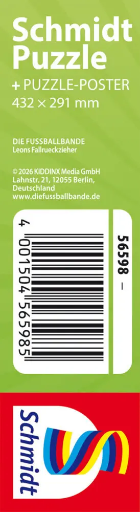 Bild: 4001504565985 | Die Fussballbande, Leons Fallrückzieher, 200 Teile | Spiel | Schachtel