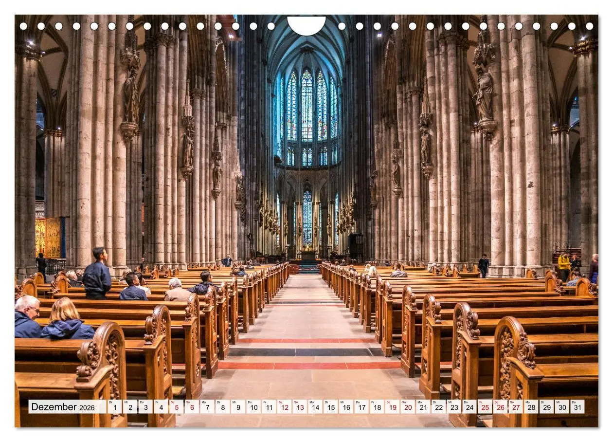 Bild: 9783457355985 | Cologne - Köln (Wandkalender 2026 DIN A4 quer), CALVENDO...