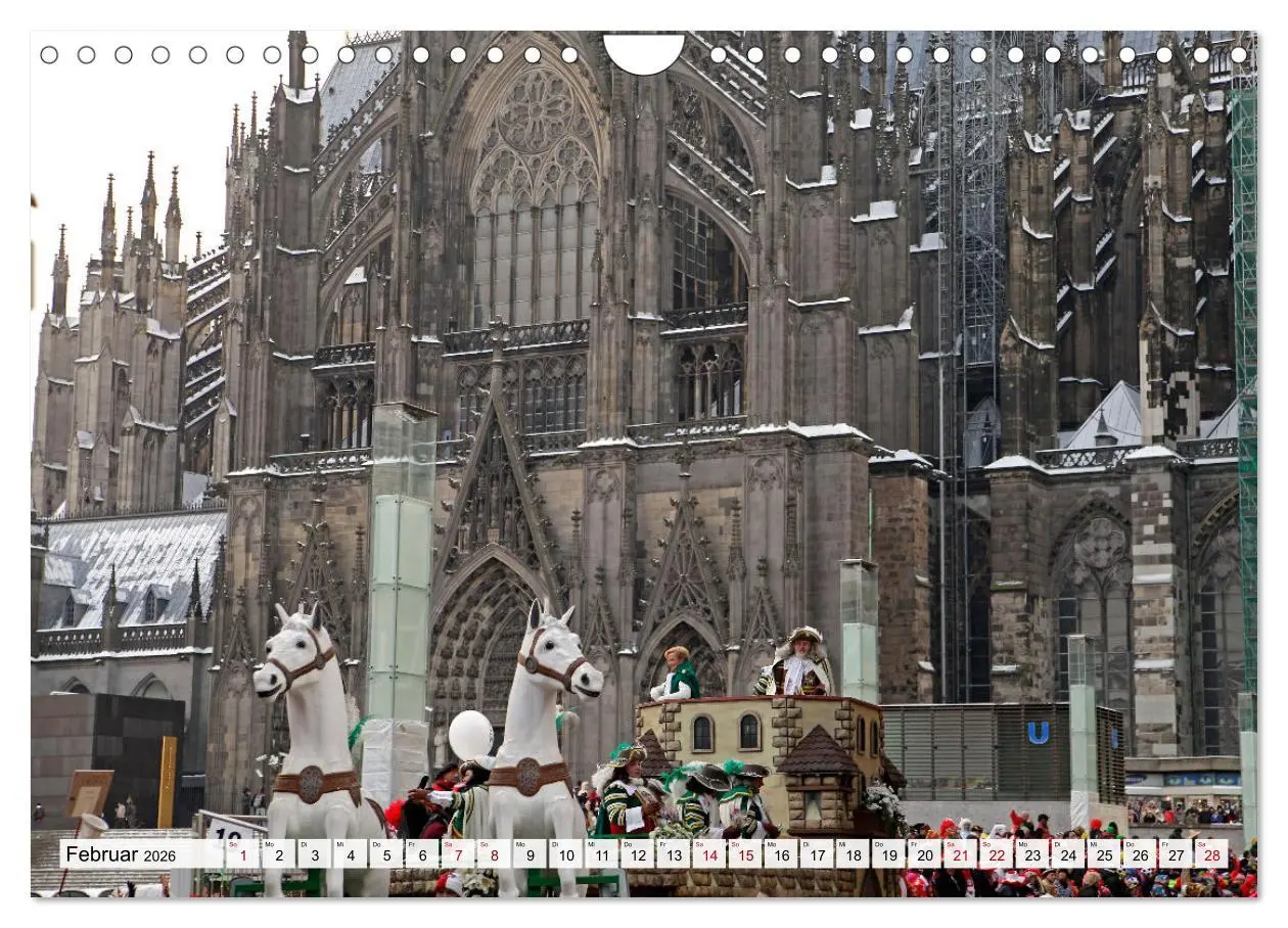 Bild: 9783457355985 | Cologne - Köln (Wandkalender 2026 DIN A4 quer), CALVENDO...