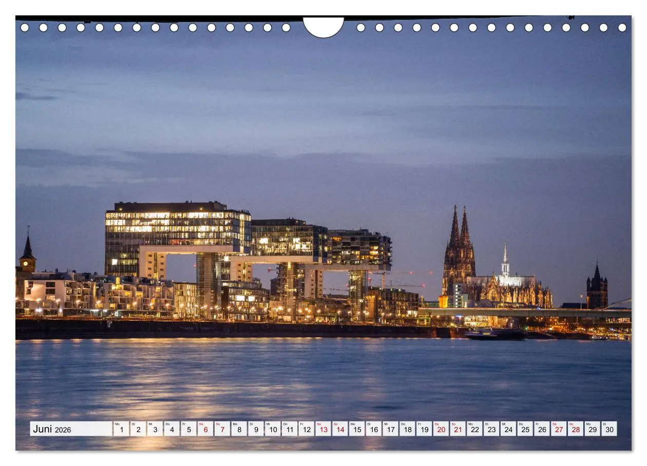 Bild: 9783457355985 | Cologne - Köln (Wandkalender 2026 DIN A4 quer), CALVENDO...