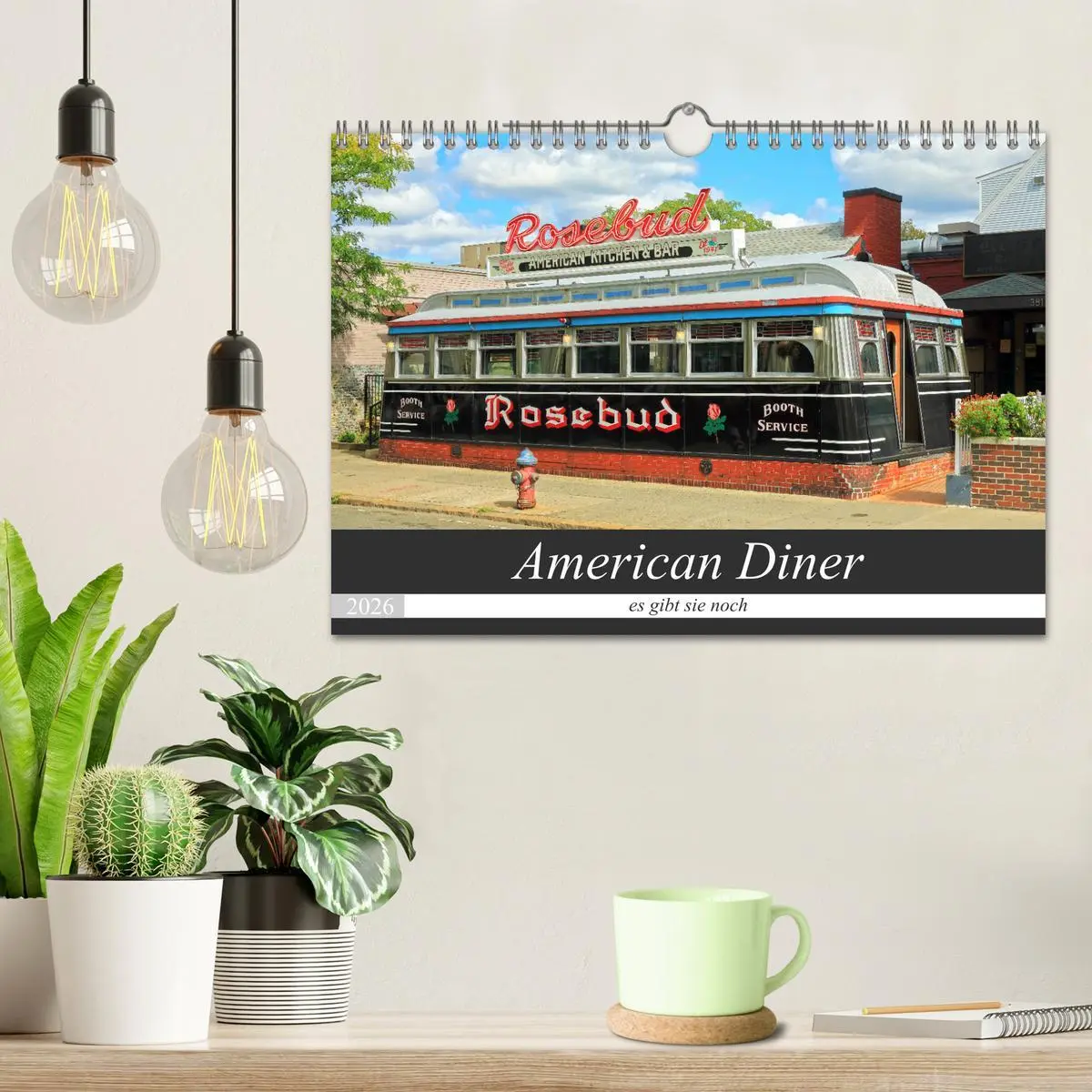 Bild: 9783457735985 | American Diner - es gibt sie noch (Wandkalender 2026 DIN A4 quer),...