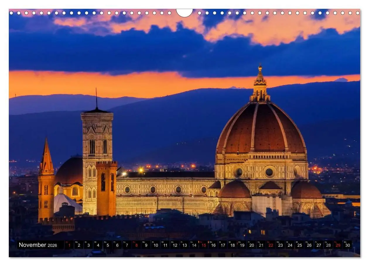 Bild: 9783516065985 | Kirchen in Italien (Wandkalender 2026 DIN A3 quer), CALVENDO...
