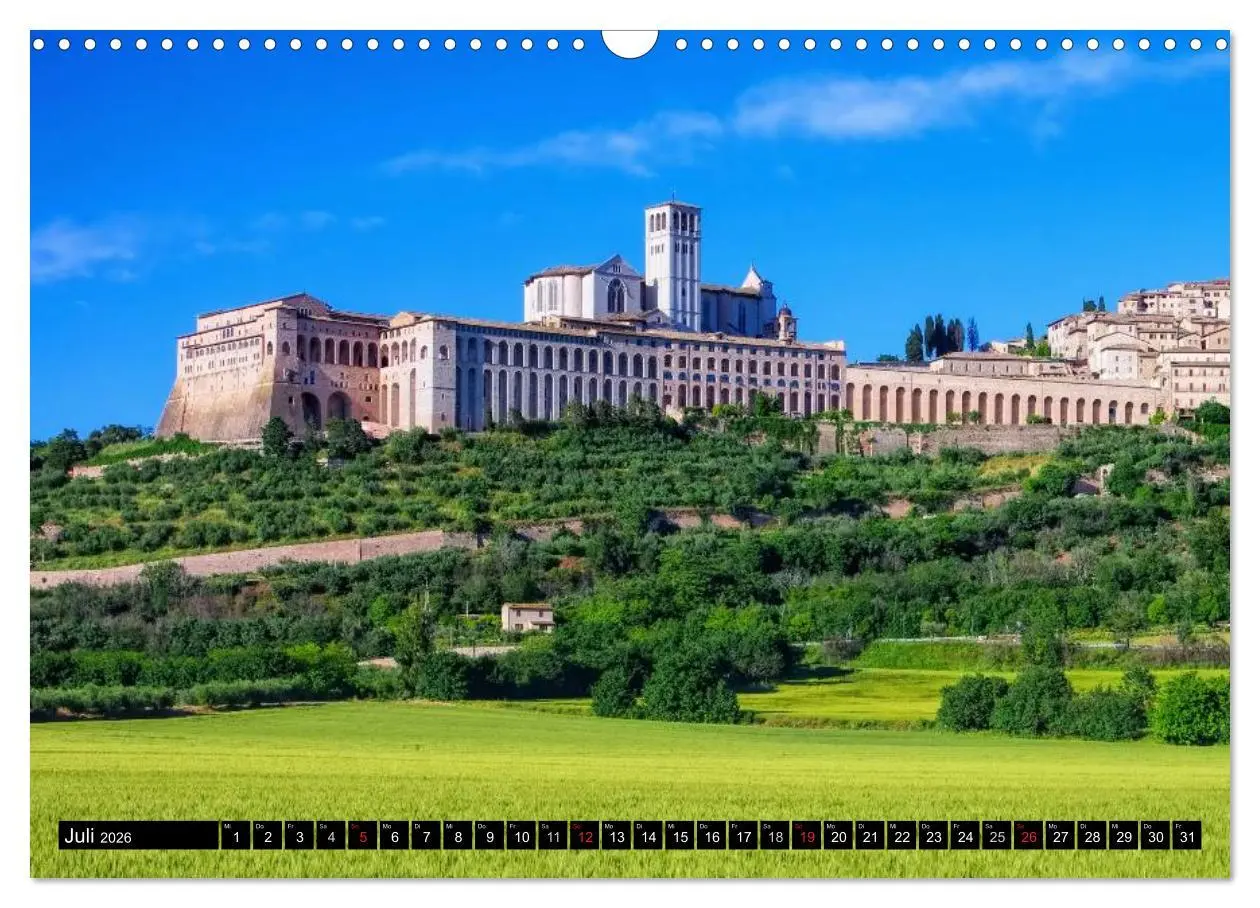 Bild: 9783516065985 | Kirchen in Italien (Wandkalender 2026 DIN A3 quer), CALVENDO...