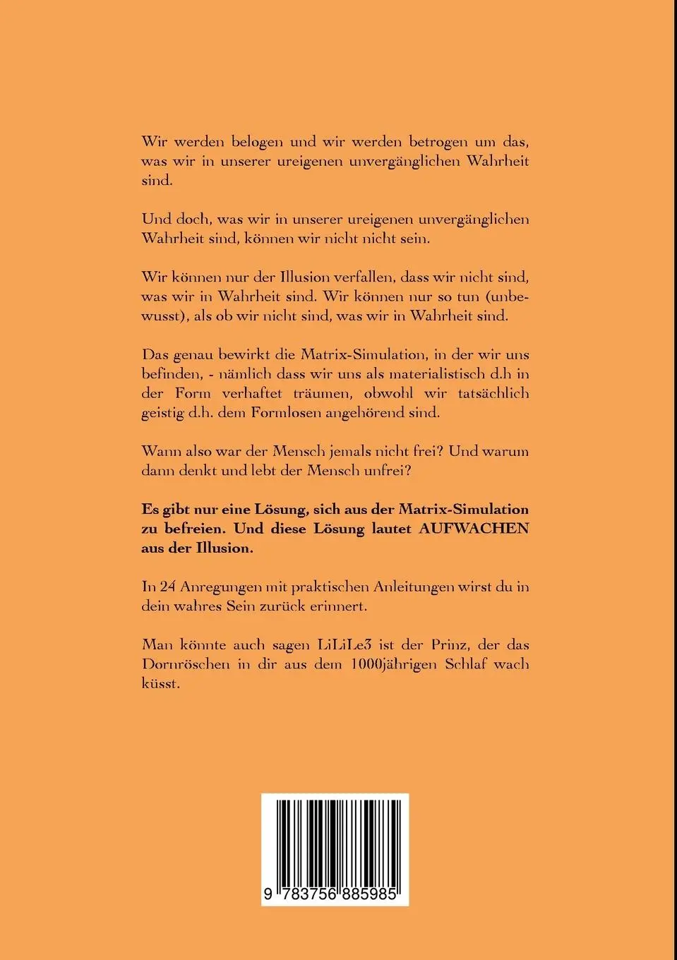 Rückseite: 9783756885985 | LiLiLe3 | Das Praxisbuch | E. M. A. Betsch | Taschenbuch | 160 S.