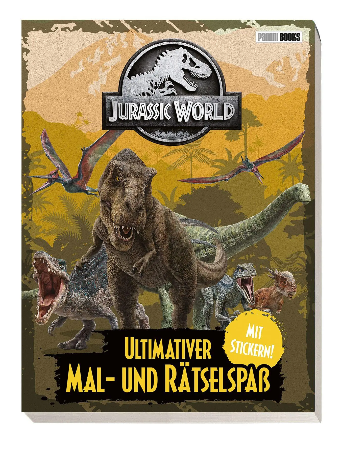 Cover: 9783833245985 | Jurassic World: Ultimativer Mal- und Rätselspaß | Panini | Taschenbuch