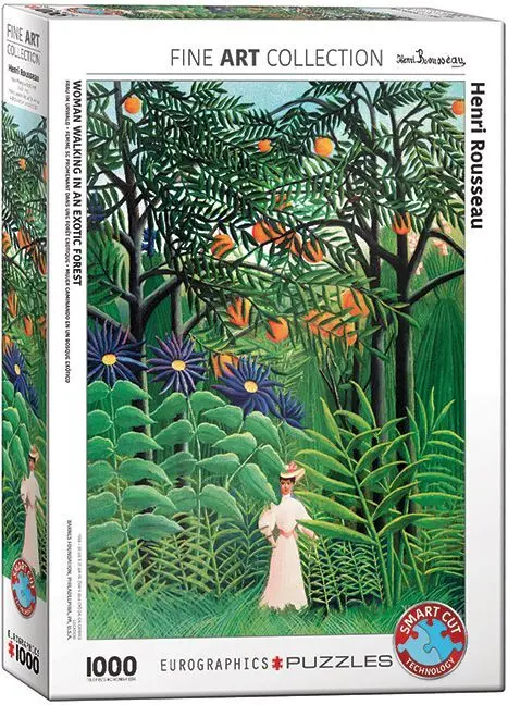 Bild: 628136656085 | Woman in an Exotic Forest by Henri Rousseau (Puzzle) | Spiel | 2023