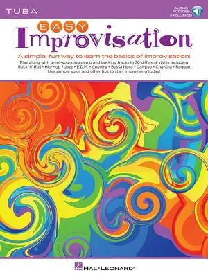 Cover: 888680696085 | Easy Improvisation | For Tuba | Taschenbuch | Buch + Online-Audio