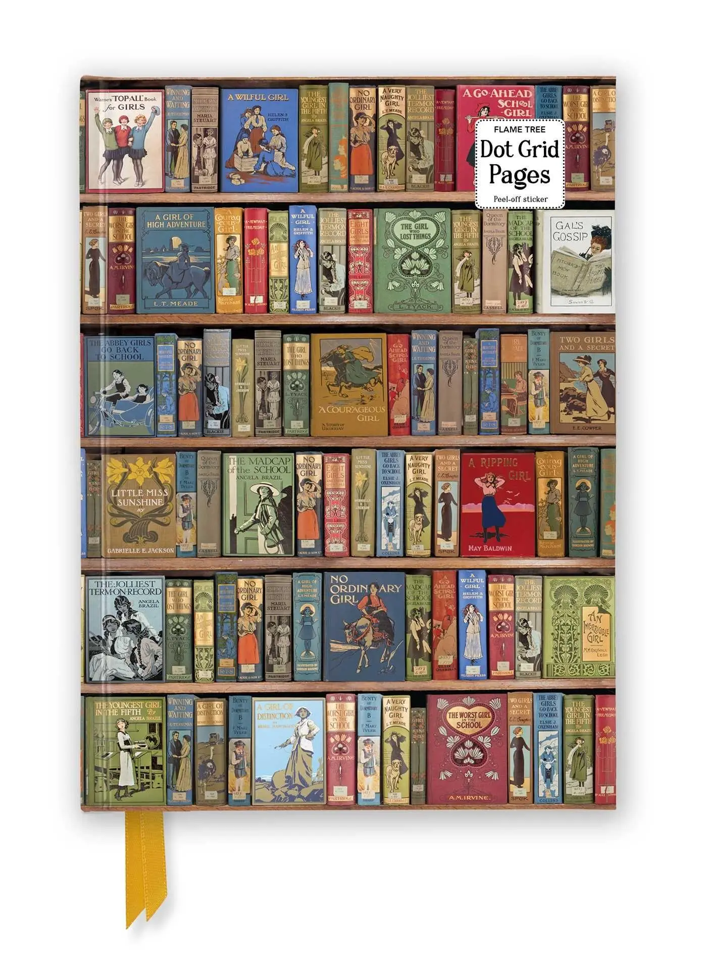 Bodleian Libraries: High Jinks Bookshelves (Foiled Dot Grid Journal)
