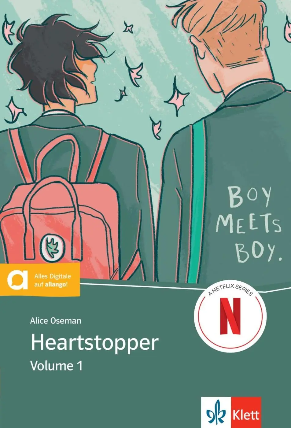Cover: 9783125426085 | Heartstopper | English Graphic Novel mit digitalen Extras. Volume 1