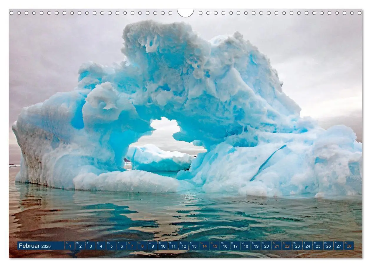 Bild: 9783457486085 | Berge aus Eis (Wandkalender 2026 DIN A3 quer), CALVENDO Monatskalender