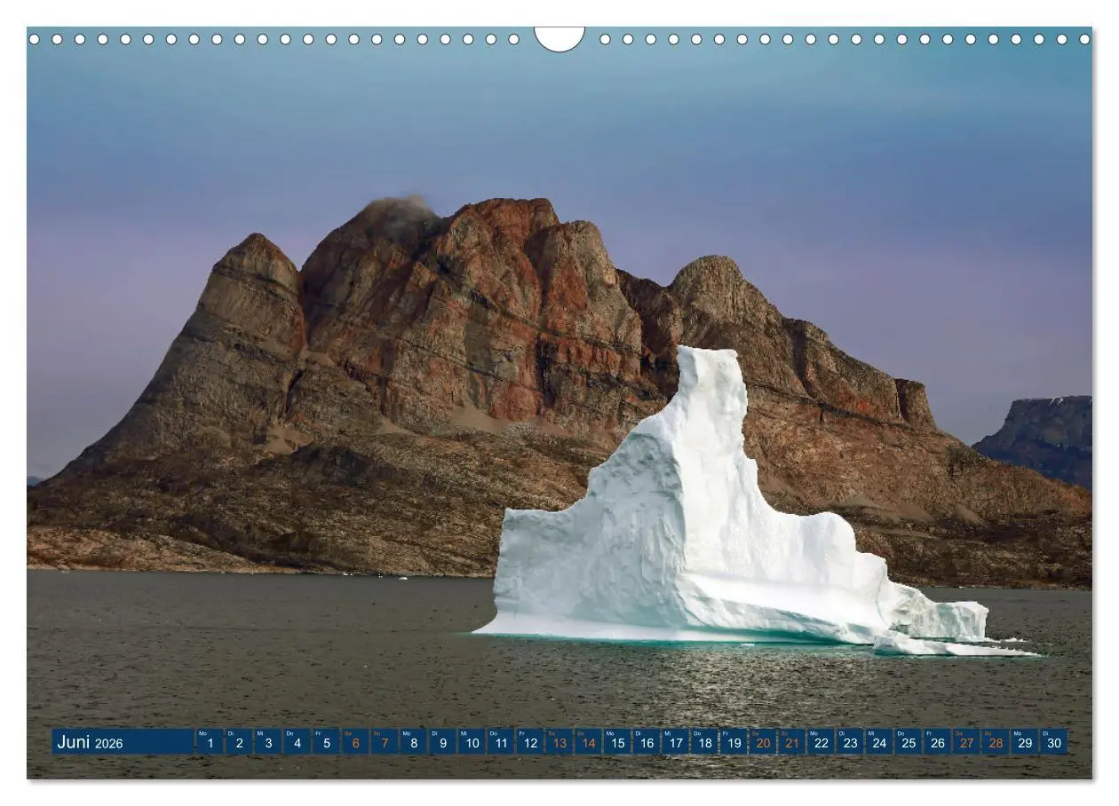 Bild: 9783457486085 | Berge aus Eis (Wandkalender 2026 DIN A3 quer), CALVENDO Monatskalender