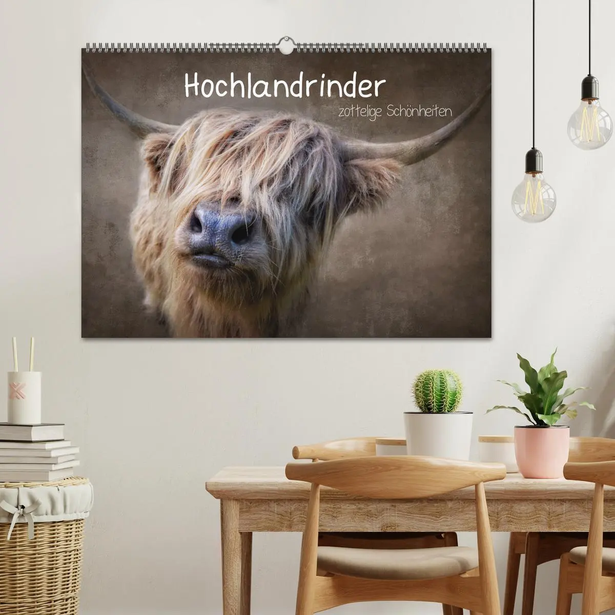 Bild: 9783457626085 | Hochlandrinder - Zottelige Schönheiten (Wandkalender 2026 DIN A2...