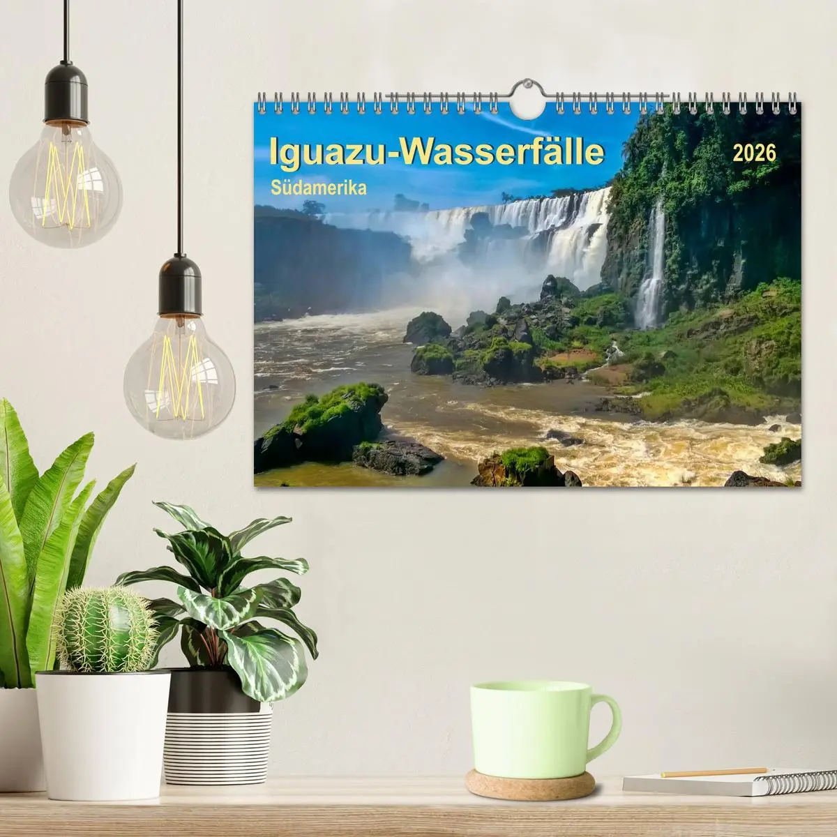 Bild: 9783516026085 | Iguazu Wasserfälle - Südamerika (Wandkalender 2026 DIN A4 quer),...