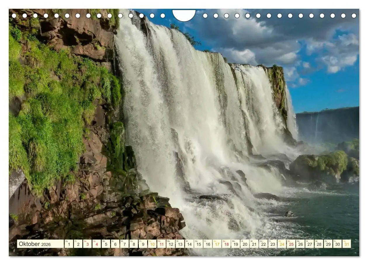 Bild: 9783516026085 | Iguazu Wasserfälle - Südamerika (Wandkalender 2026 DIN A4 quer),...