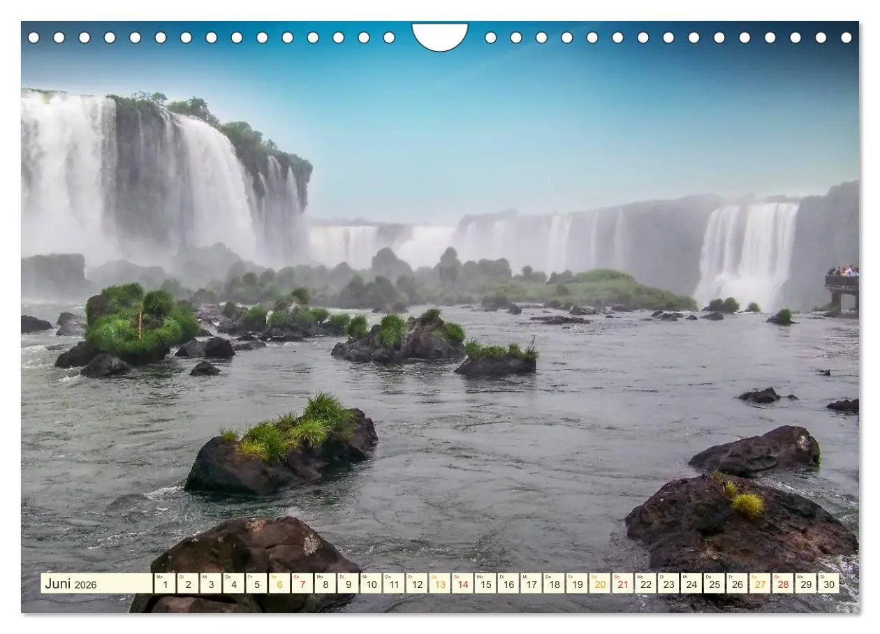 Bild: 9783516026085 | Iguazu Wasserfälle - Südamerika (Wandkalender 2026 DIN A4 quer),...