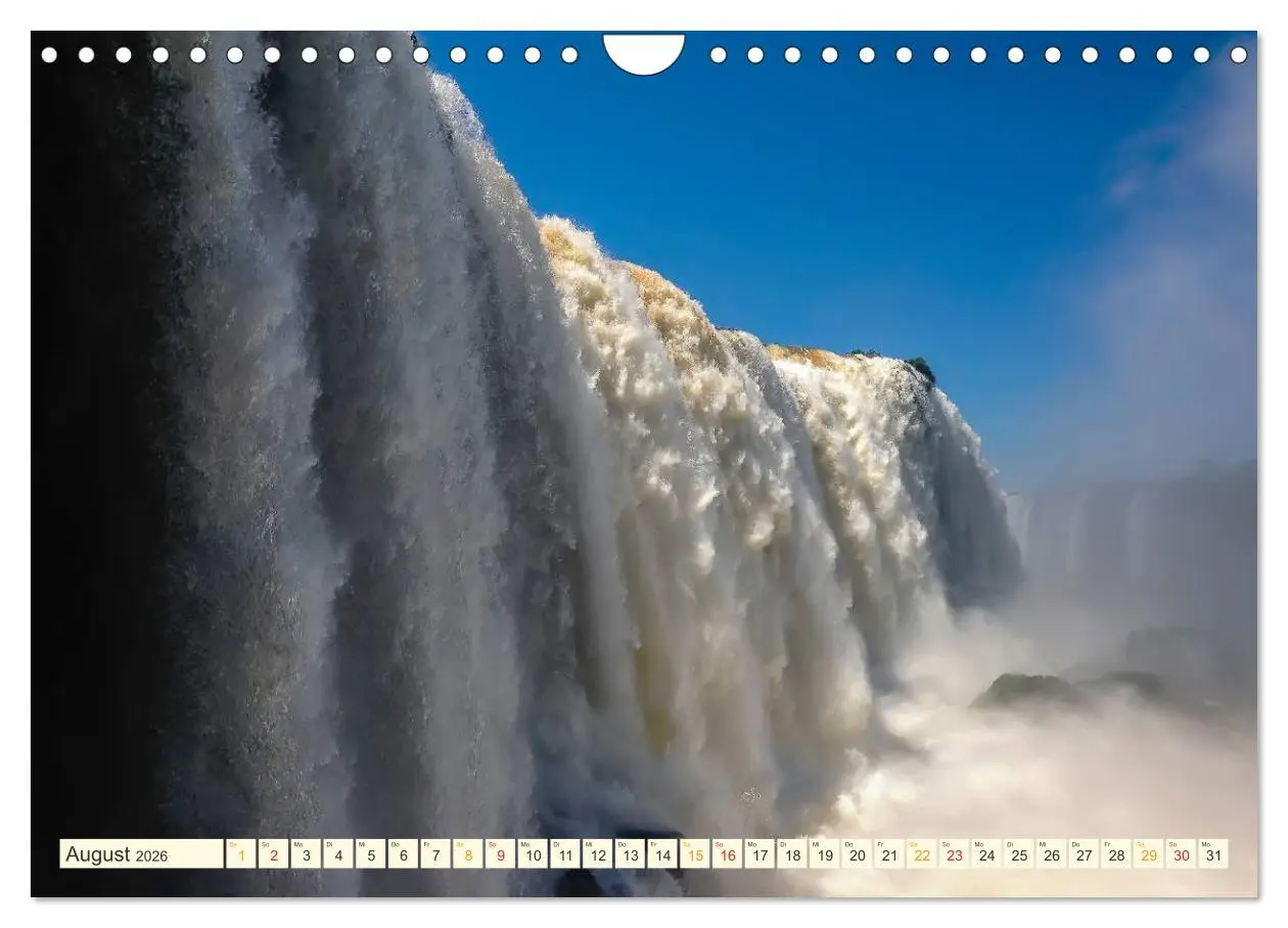 Bild: 9783516026085 | Iguazu Wasserfälle - Südamerika (Wandkalender 2026 DIN A4 quer),...