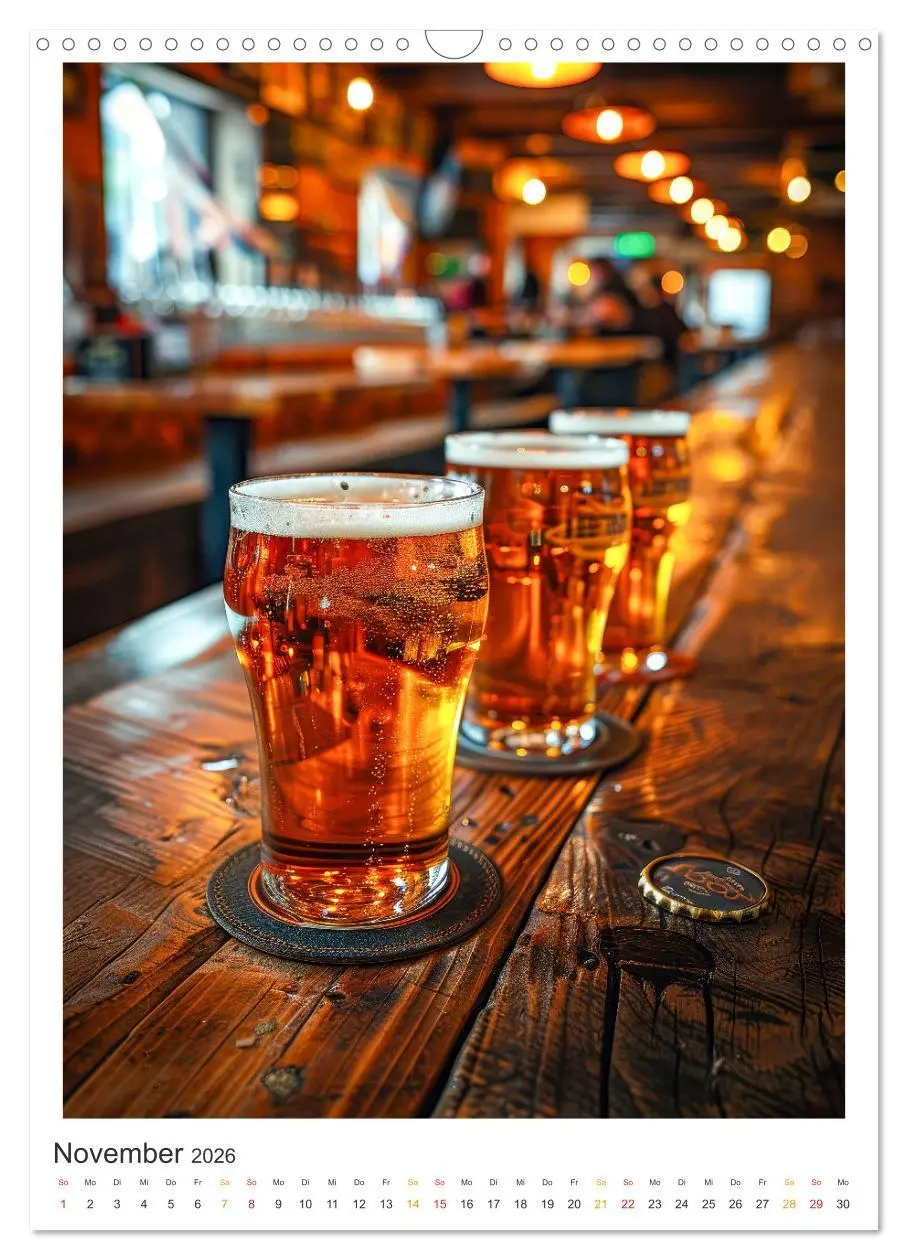 Bild: 9783516266085 | Cooles Bier - Köstliches aus der Natur. (Wandkalender 2026 DIN A3...