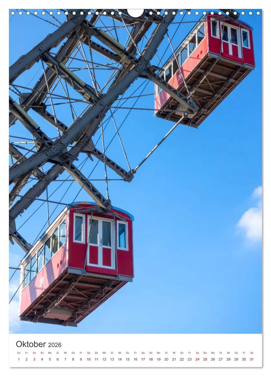 Bild: 9783516336085 | Ach du schönes Wien (Wandkalender 2026 DIN A3 hoch), CALVENDO...
