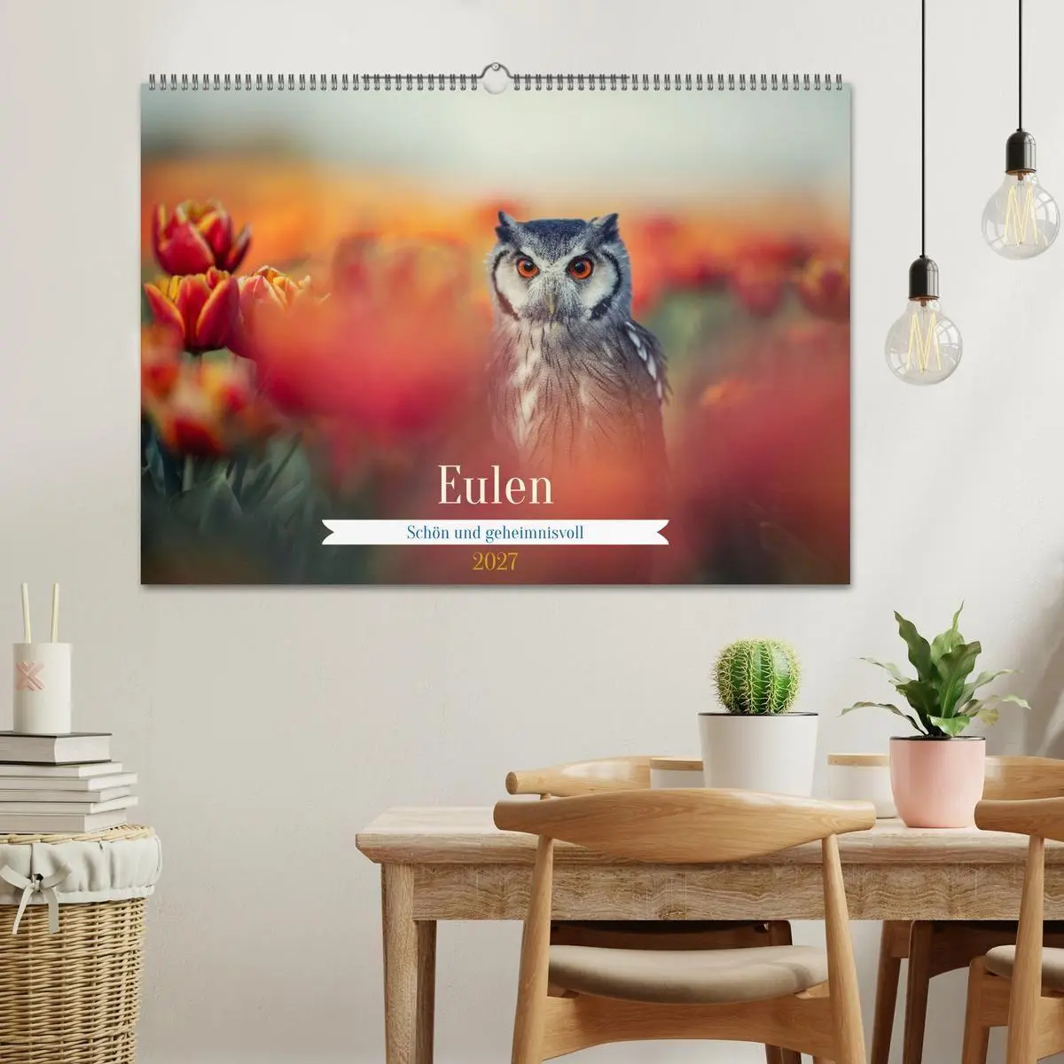 Bild: 9783516956085 | Eulen - schön und geheimnisvoll (Wandkalender 2027 DIN A2 quer),...