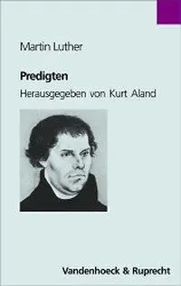 Cover: 9783525556085 | Predigten | Studienausgabe von Luther Deutsch, Band 8 | Martin Luther