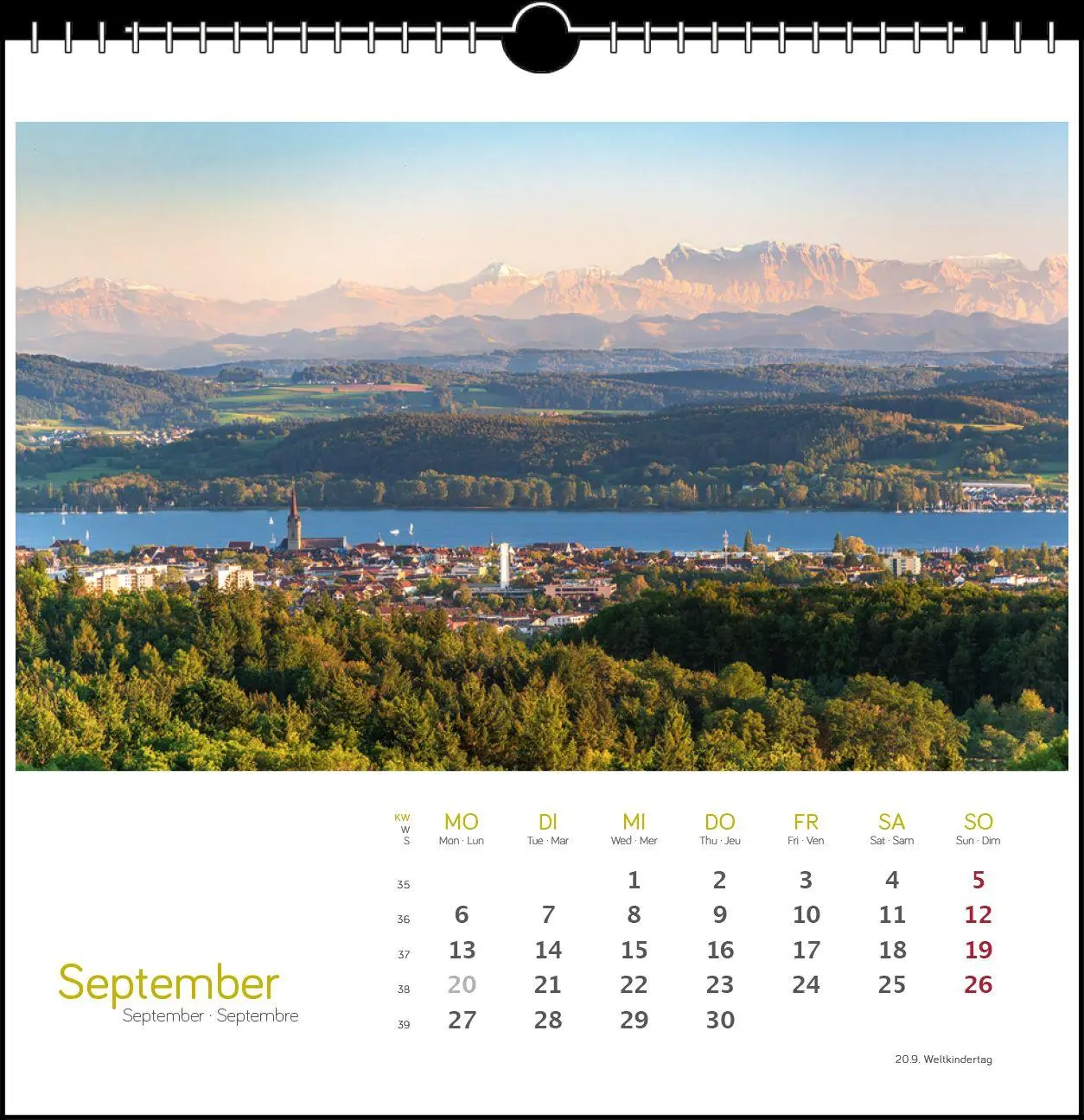 Bild: 9783861926085 | Westlicher Bodensee 2027 | Postkarten-Tischkalender | Frank Herkner