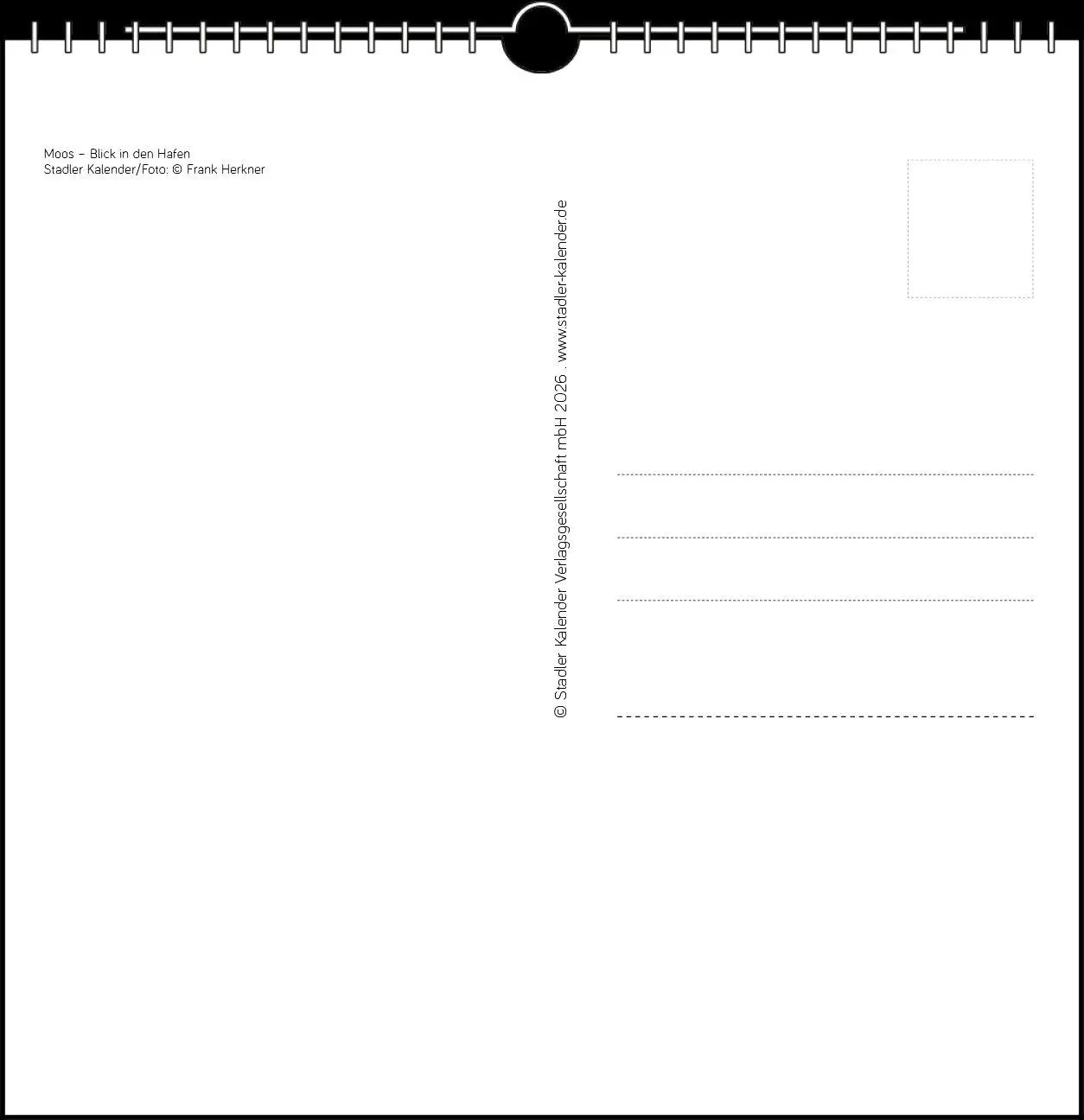 Bild: 9783861926085 | Westlicher Bodensee 2027 | Postkarten-Tischkalender | Frank Herkner