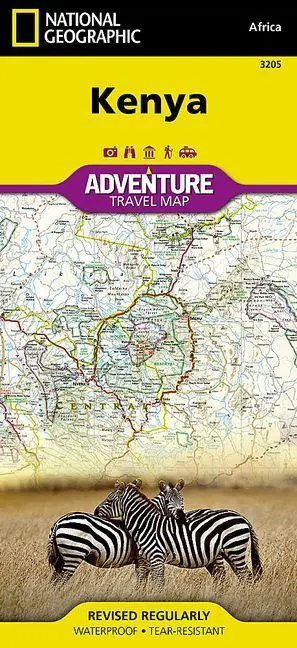 Cover: 9781566956185 | Kenya Map | National Geographic Maps | (Land-)Karte | Karte/Landkarte