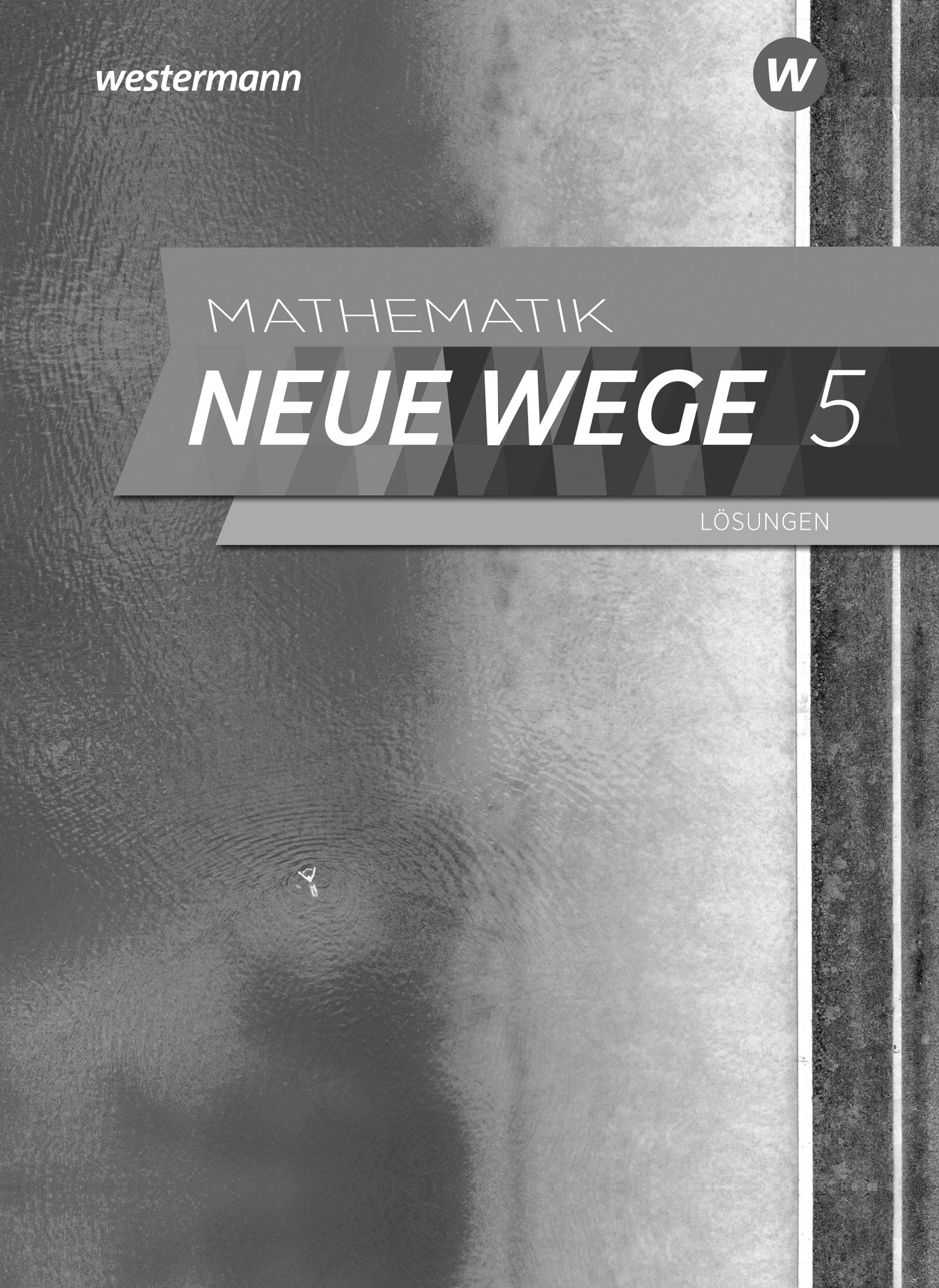 Cover: 9783141256185 | Mathematik Neue Wege SI 5. Lösungen. G9. Nordrhein-Westfalen und...