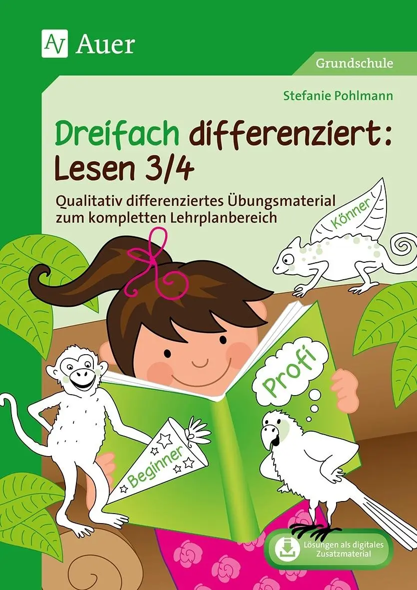 Cover: 9783403086185 | Dreifach differenziert Lesen 3/4 | Stefanie Pohlmann | Bundle | 2024