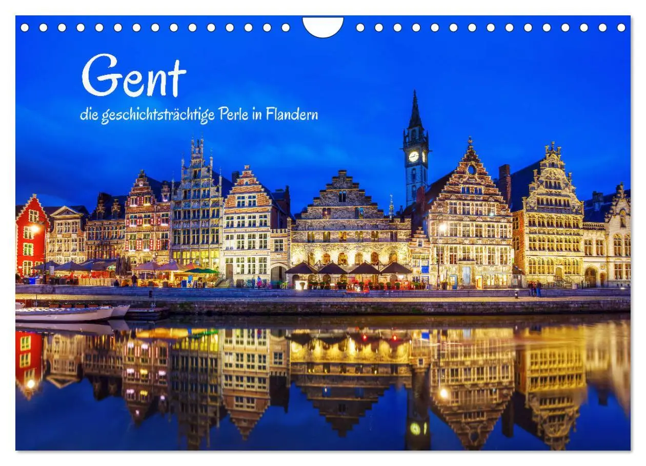 Cover: 9783457856185 | Gent - die geschichtsträchtige Perle in Flandern (Wandkalender 2026...