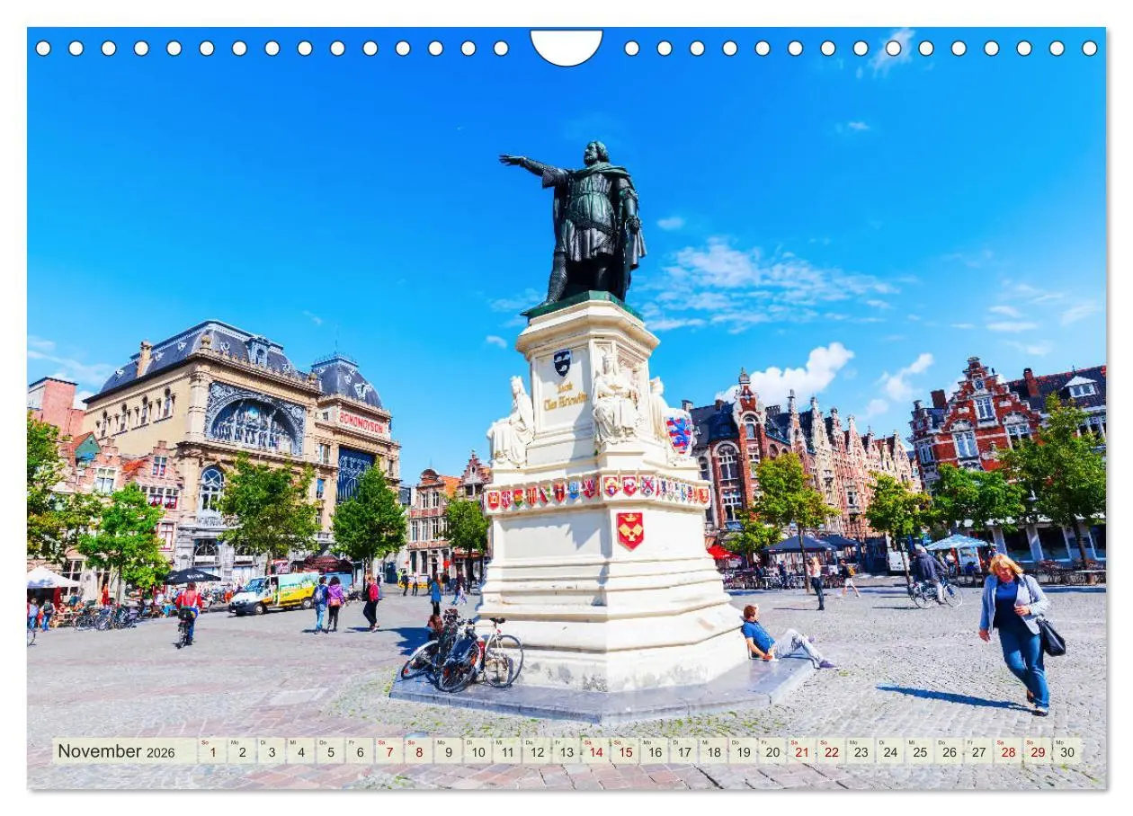Bild: 9783457856185 | Gent - die geschichtsträchtige Perle in Flandern (Wandkalender 2026...