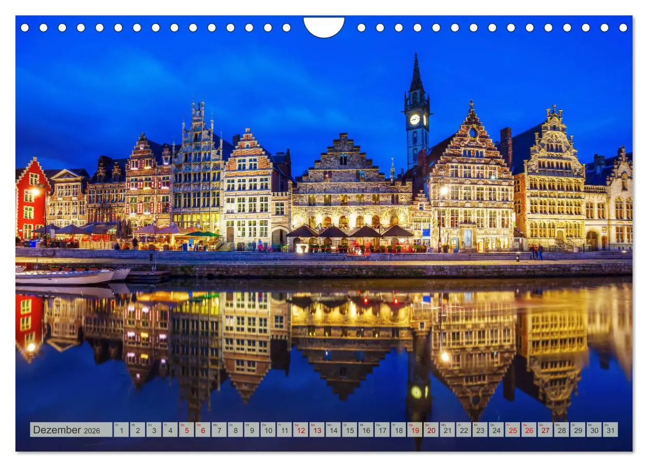 Bild: 9783457856185 | Gent - die geschichtsträchtige Perle in Flandern (Wandkalender 2026...
