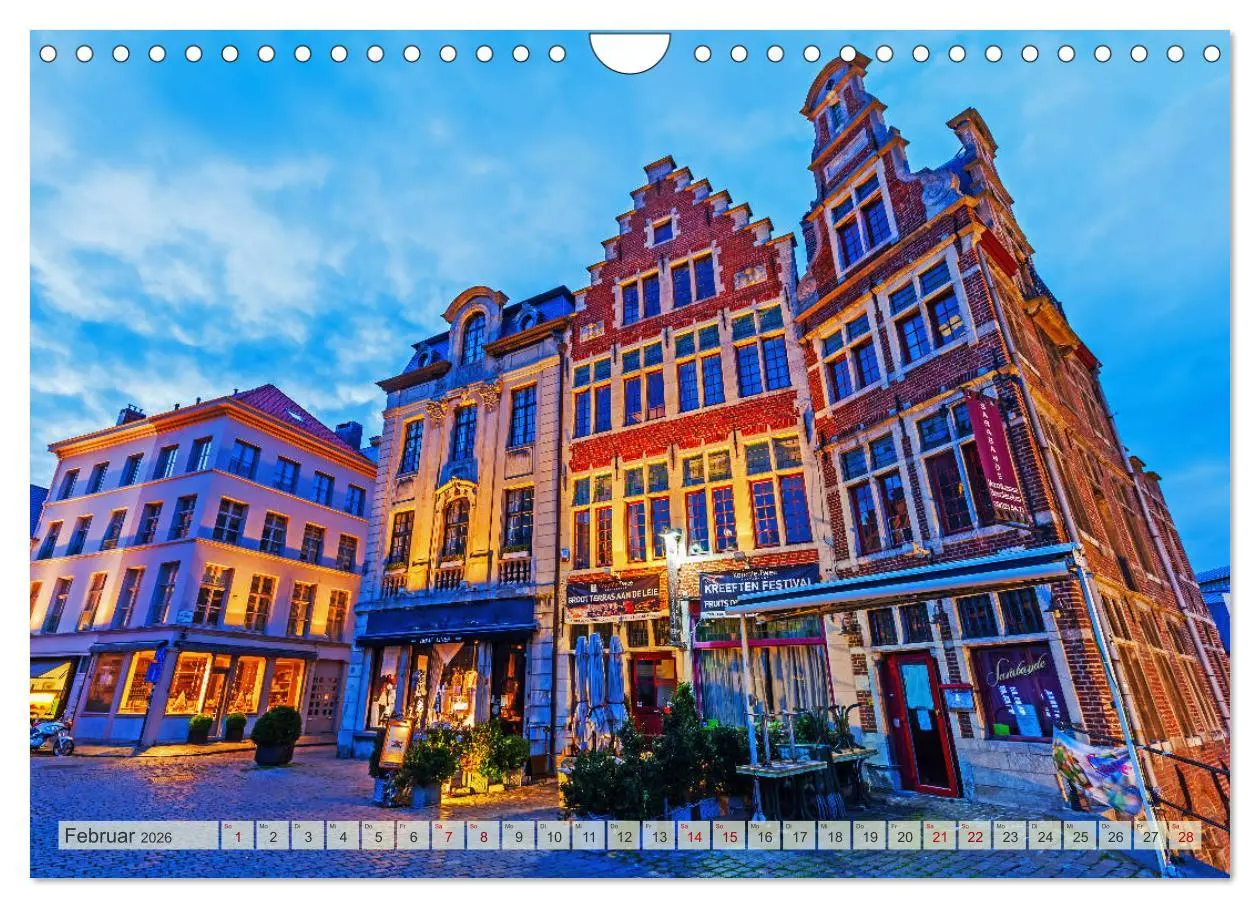 Bild: 9783457856185 | Gent - die geschichtsträchtige Perle in Flandern (Wandkalender 2026...