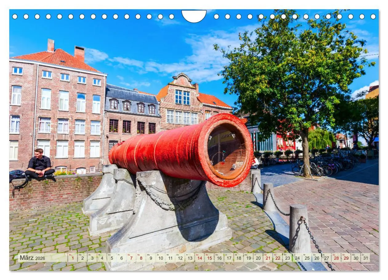 Bild: 9783457856185 | Gent - die geschichtsträchtige Perle in Flandern (Wandkalender 2026...