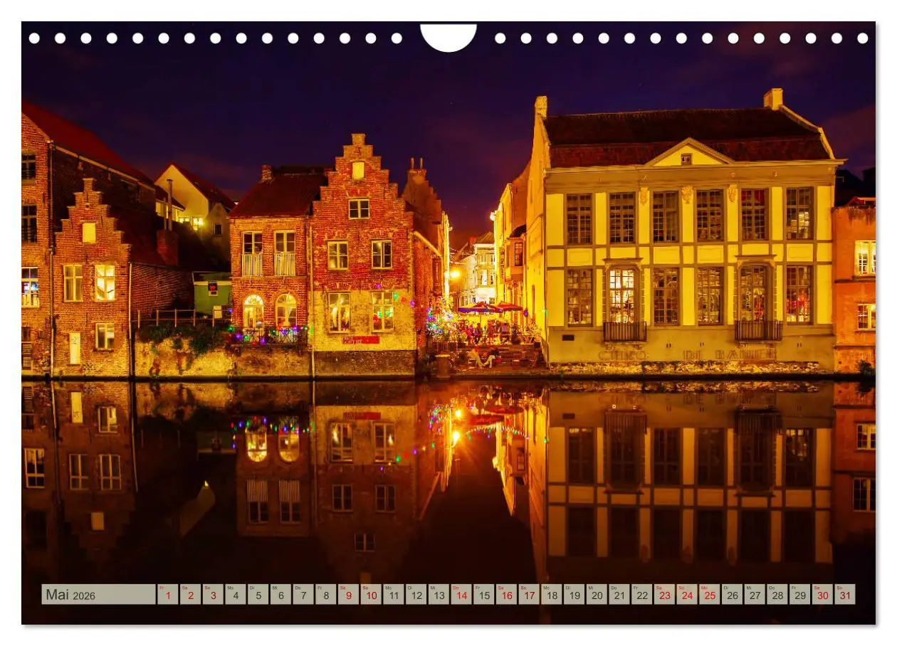 Bild: 9783457856185 | Gent - die geschichtsträchtige Perle in Flandern (Wandkalender 2026...