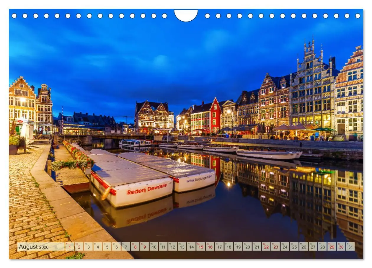 Bild: 9783457856185 | Gent - die geschichtsträchtige Perle in Flandern (Wandkalender 2026...
