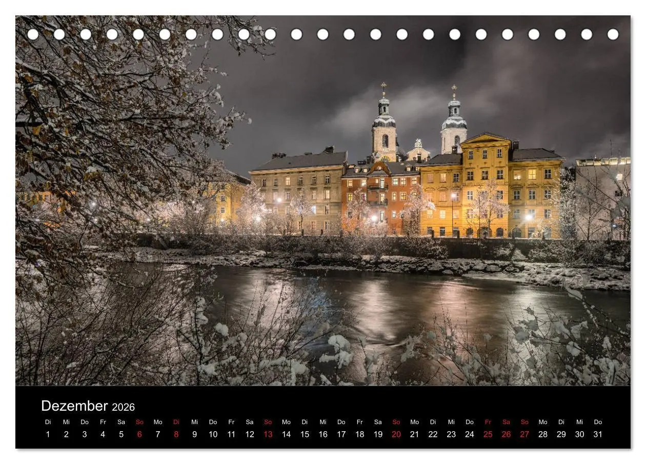 Bild: 9783457926185 | Innsbruck - Capital of the Alps (Tischkalender 2026 DIN A5 quer),...